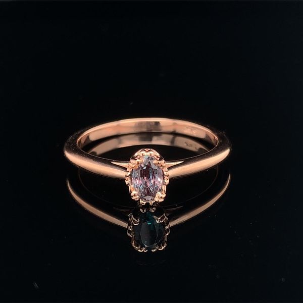 .56ct Oval Cut Alexandrite Solitaire Ring Image 2 Geralds Jewelry Oak Harbor, WA