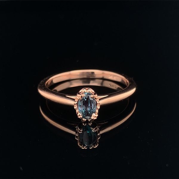 .56ct Oval Cut Alexandrite Solitaire Ring Geralds Jewelry Oak Harbor, WA