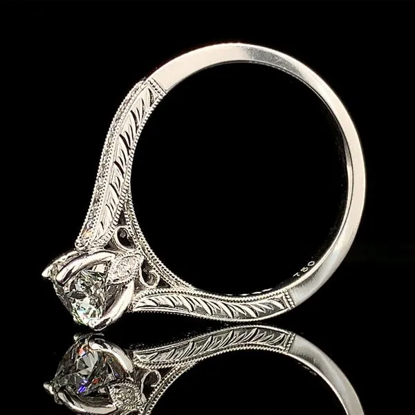 Hearts and Arrows Diamond Engagement Ring Image 3 Geralds Jewelry Oak Harbor, WA