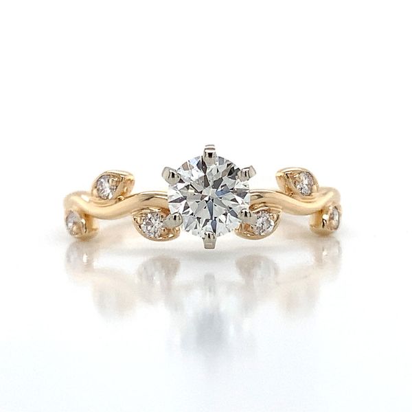 Nature Inspired Diamond Engagement Ring Image 4 Geralds Jewelry Oak Harbor, WA