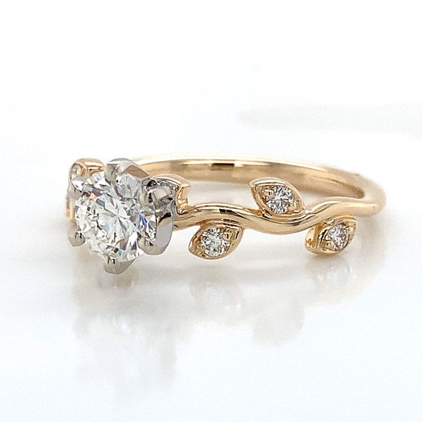 Nature Inspired Diamond Engagement Ring Image 5 Geralds Jewelry Oak Harbor, WA