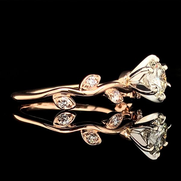 Nature Inspired Diamond Engagement Ring Image 3 Geralds Jewelry Oak Harbor, WA