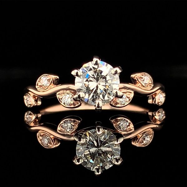 Nature Inspired Diamond Engagement Ring Geralds Jewelry Oak Harbor, WA