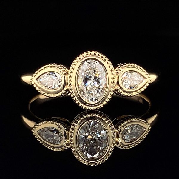 Three Stone Diamond Engagement Ring Geralds Jewelry Oak Harbor, WA