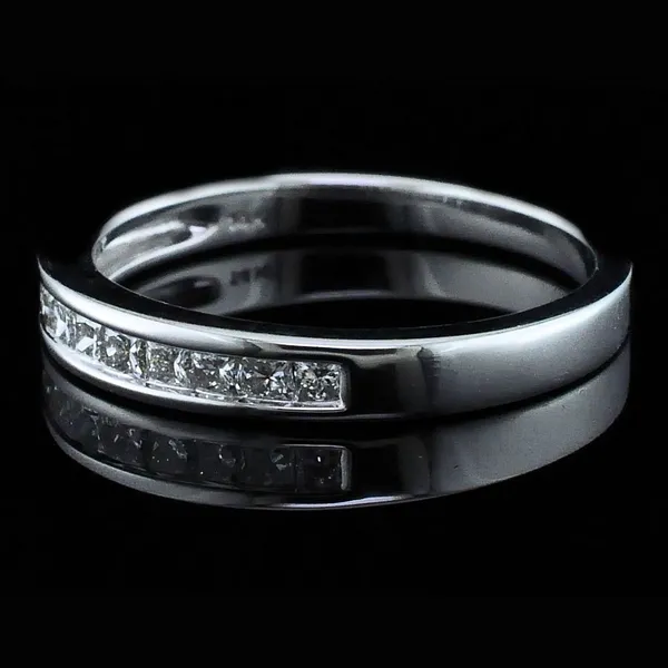 Princess Cut Diamond Wedding Band Image 2 Geralds Jewelry Oak Harbor, WA