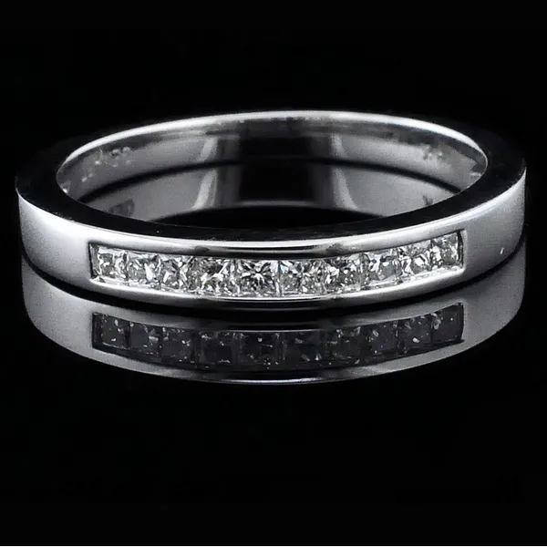 Princess Cut Diamond Wedding Band Geralds Jewelry Oak Harbor, WA