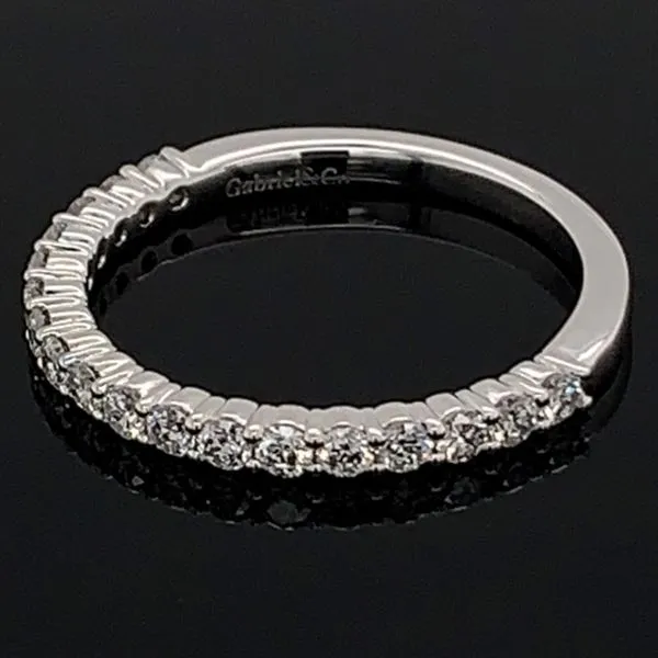 Gabriel & Co. Diamond Wedding Band Image 2 Geralds Jewelry Oak Harbor, WA