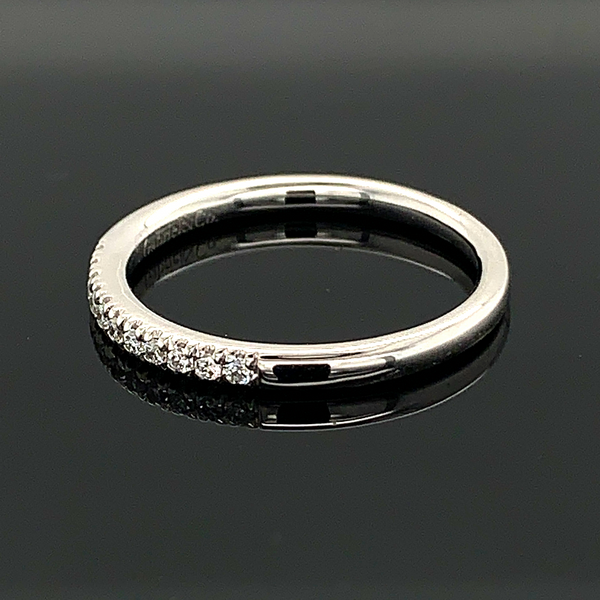 Gabriel & Co. Diamond 11 Stone French Pave' Anniversary Band Image 2 Geralds Jewelry Oak Harbor, WA