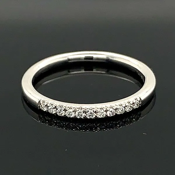 Gabriel & Co. Diamond 11 Stone French Pave' Anniversary Band Geralds Jewelry Oak Harbor, WA