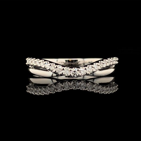 Diamond And White Gold Contour Ring Geralds Jewelry Oak Harbor, WA