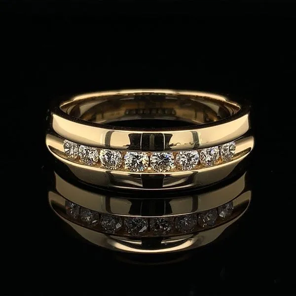 Men's .50Ct Total Weight Diamond Wedding Band Geralds Jewelry Oak Harbor, WA