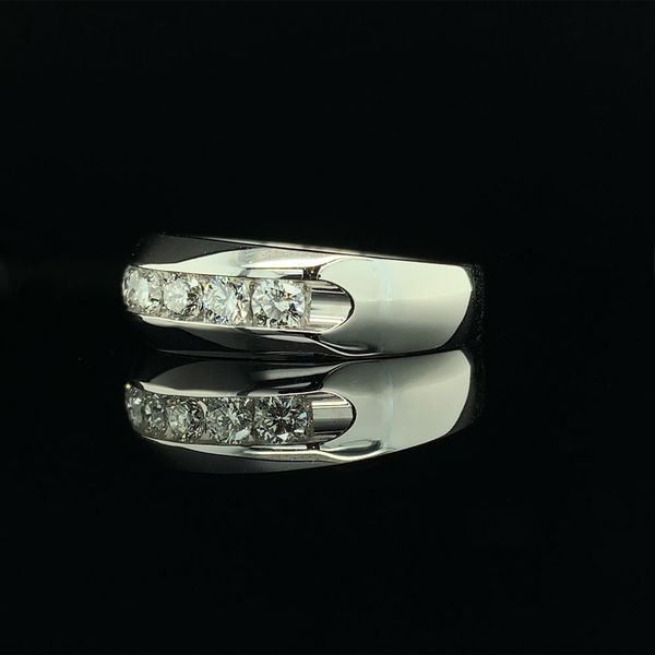 Men's 1.00Ct Total Diamond Weight Band Image 2 Geralds Jewelry Oak Harbor, WA