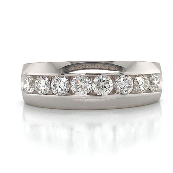 Men's 1.00Ct Total Diamond Weight Band Image 3 Geralds Jewelry Oak Harbor, WA