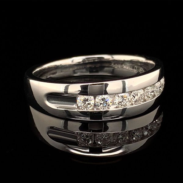 .50ctw Diamond Channel Band in White Gold Image 2 Geralds Jewelry Oak Harbor, WA