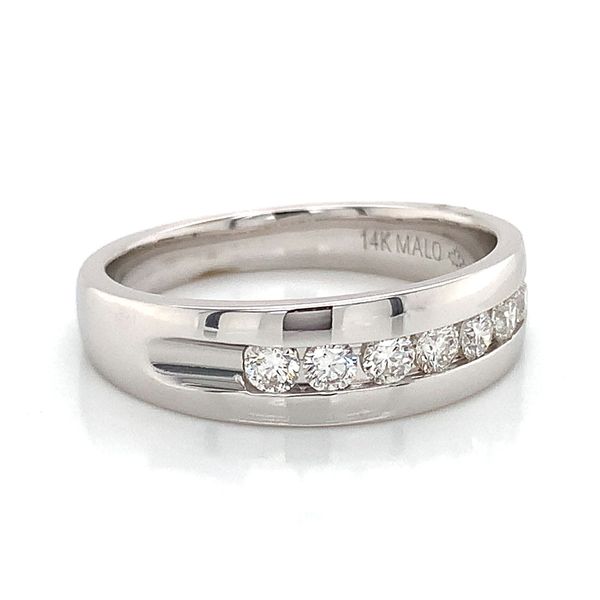 .50ctw Diamond Channel Band in White Gold Image 4 Geralds Jewelry Oak Harbor, WA