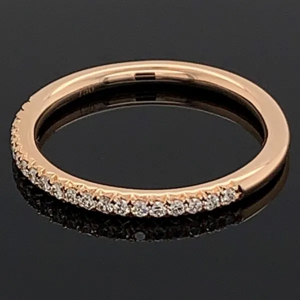 18K Rose Gold Diamond Anniversary Band Image 2 Geralds Jewelry Oak Harbor, WA