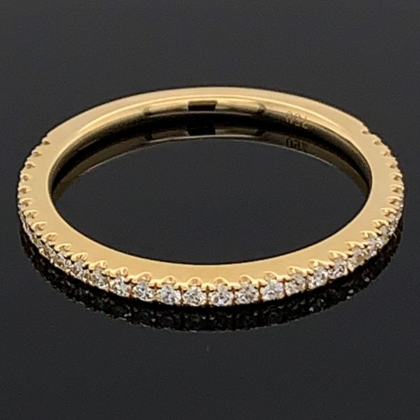 18K Yellow Gold Diamond Anniversary Band Geralds Jewelry Oak Harbor, WA