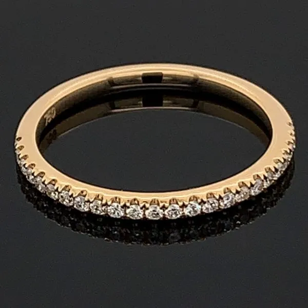 18K Yellow Gold Diamond Anniversary Band Geralds Jewelry Oak Harbor, WA