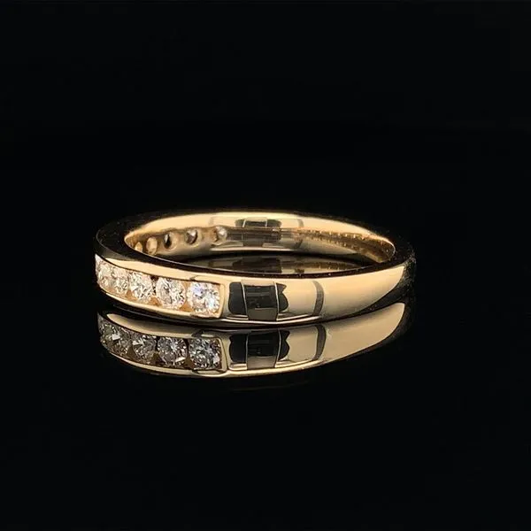 .50cttw Diamond Anniversary Band, Yellow Gold Image 2 Geralds Jewelry Oak Harbor, WA