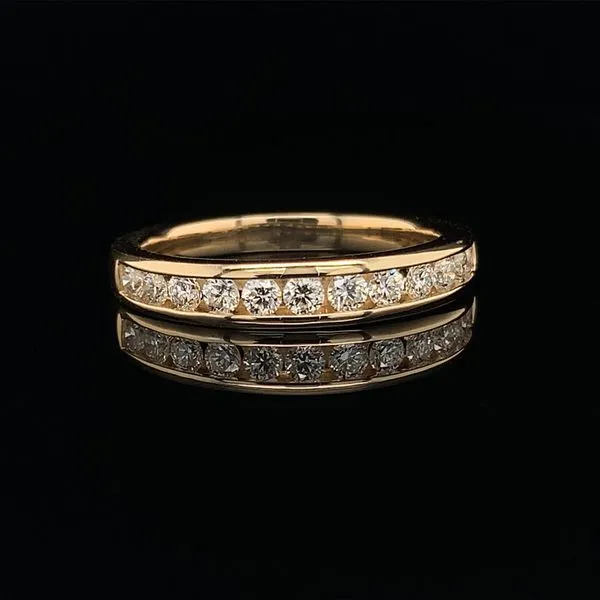 .50cttw Diamond Anniversary Band, Yellow Gold Geralds Jewelry Oak Harbor, WA