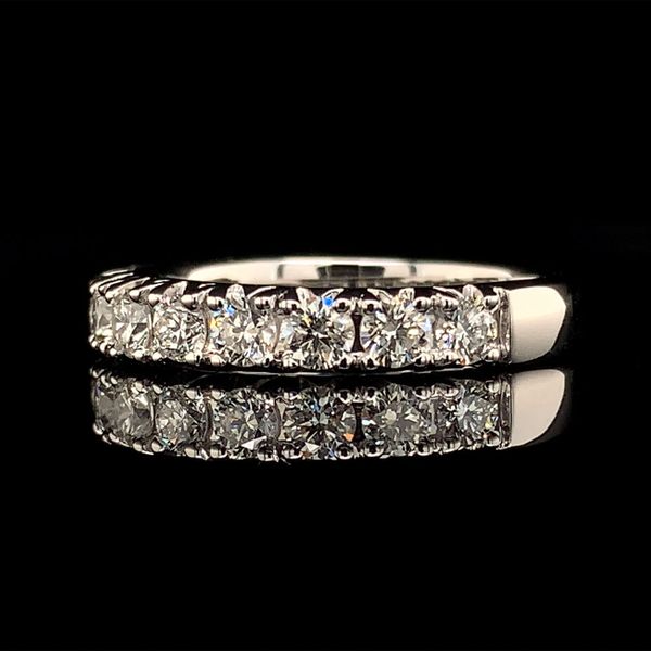 White Gold Diamond Anniversary Band, 1.00cttw Image 2 Geralds Jewelry Oak Harbor, WA