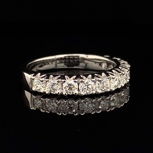 White Gold Diamond Anniversary Band, 1.00cttw Image 3 Geralds Jewelry Oak Harbor, WA
