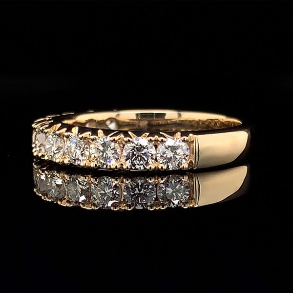 Yellow Gold Diamond Anniversary Band,, 1.00cttw Image 3 Geralds Jewelry Oak Harbor, WA