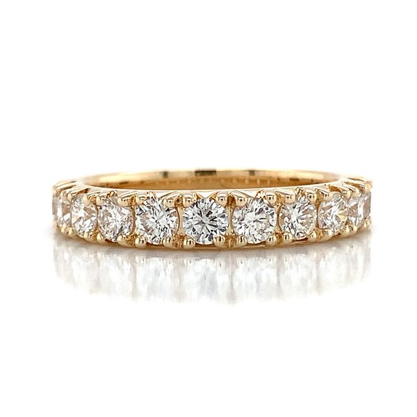 Yellow Gold Diamond Anniversary Band,, 1.00cttw Image 4 Geralds Jewelry Oak Harbor, WA