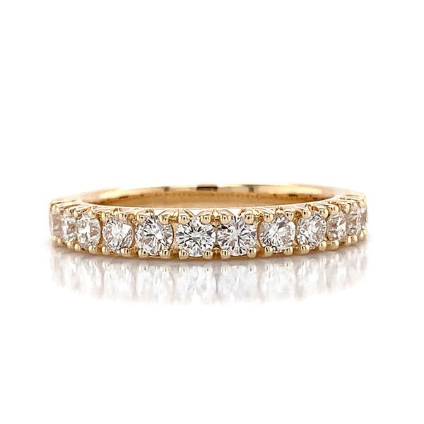 Yellow Gold Diamond Anniversary Band, .75cttw Image 4 Geralds Jewelry Oak Harbor, WA