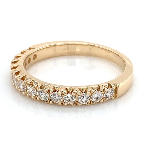 Yellow Gold Diamond Anniversary Band, .50cttw Image 5 Geralds Jewelry Oak Harbor, WA