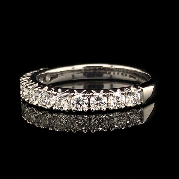 White Gold Diamond Anniversary Band, .75cttw Image 3 Geralds Jewelry Oak Harbor, WA