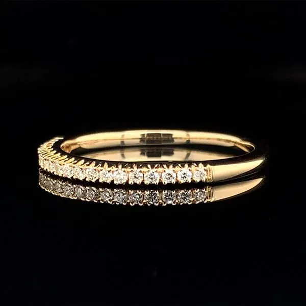 Yellow Gold Diamond Anniversary Band, .12cttw Image 2 Geralds Jewelry Oak Harbor, WA