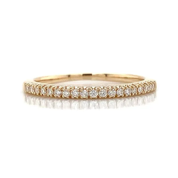 Yellow Gold Diamond Anniversary Band, .12cttw Image 4 Geralds Jewelry Oak Harbor, WA