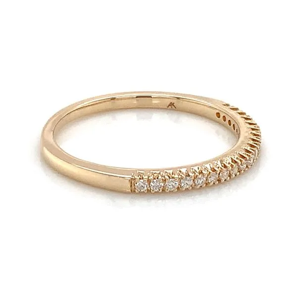 Yellow Gold Diamond Anniversary Band, .12cttw Image 5 Geralds Jewelry Oak Harbor, WA