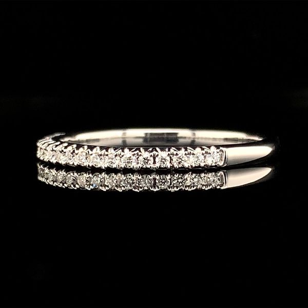 White Gold Diamond Anniversary Band, .12cttw Image 2 Geralds Jewelry Oak Harbor, WA