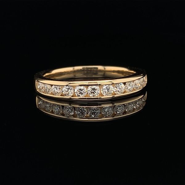 .50cttw Diamond Anniversary Band, Yellow Gold Geralds Jewelry Oak Harbor, WA