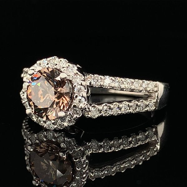 Natural Cognac Colored Diamond Fashion Ring Image 2 Geralds Jewelry Oak Harbor, WA