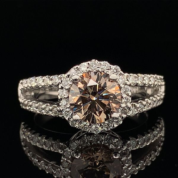 Natural Cognac Colored Diamond Fashion Ring Geralds Jewelry Oak Harbor, WA