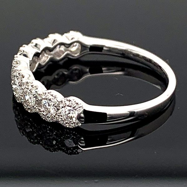 18K White Gold and Diamond Fashion Ring Image 2 Geralds Jewelry Oak Harbor, WA