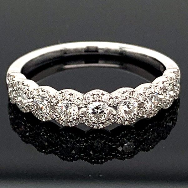 18K White Gold and Diamond Fashion Ring Geralds Jewelry Oak Harbor, WA