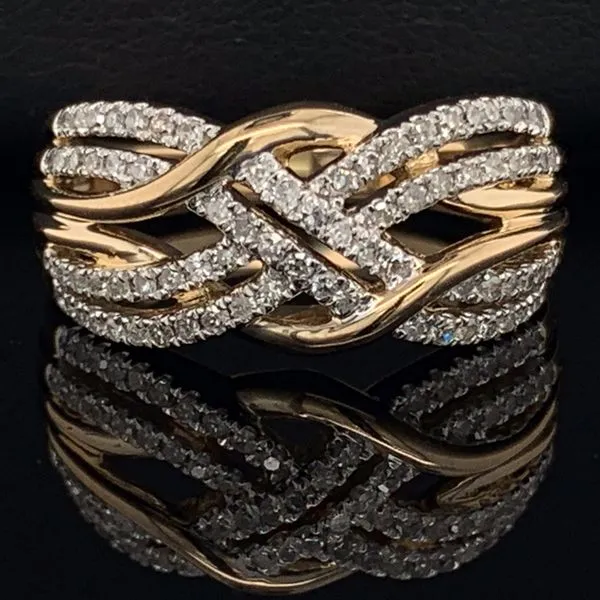 10K Yellow Gold Ladies Diamond Fashion Ring Geralds Jewelry Oak Harbor, WA