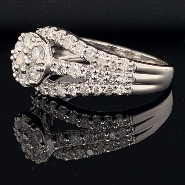 White Gold And Diamond Ladies Fashion Ring Image 2 Geralds Jewelry Oak Harbor, WA