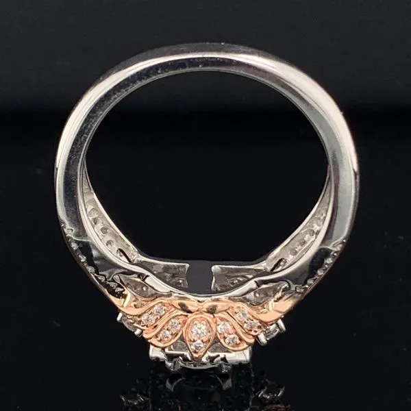 14K White And Rose Gold Ladies Diamond Fashion Ring Image 3 Geralds Jewelry Oak Harbor, WA
