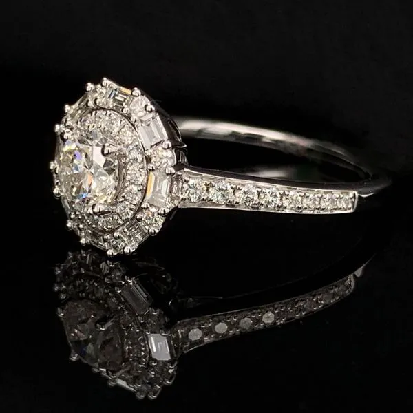 Ladies White Gold And Diamond Fashion Ring Image 2 Geralds Jewelry Oak Harbor, WA