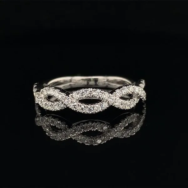 18K White Gold And Diamond Ladies Fashion Ring Geralds Jewelry Oak Harbor, WA