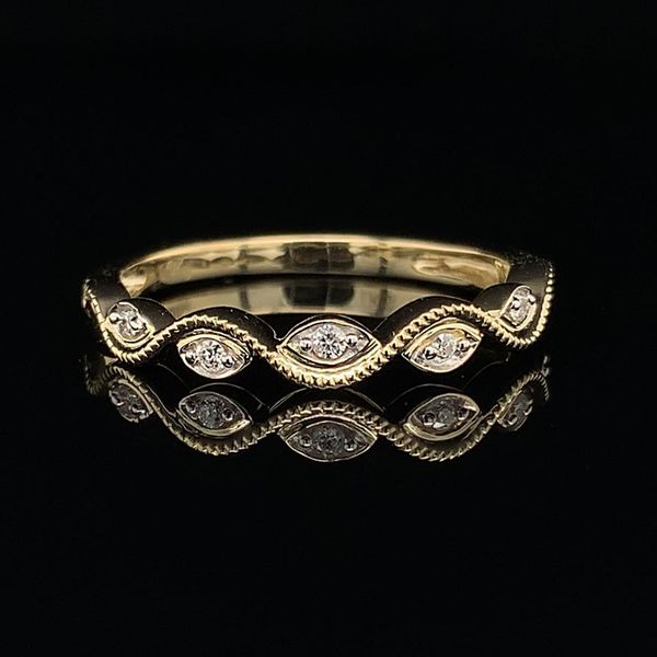 Yellow Gold And Diamond Ladies Stackable Ring Geralds Jewelry Oak Harbor, WA