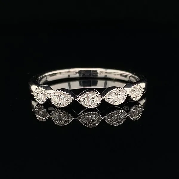 White Gold And Diamond Ladies Stackable Ring Geralds Jewelry Oak Harbor, WA