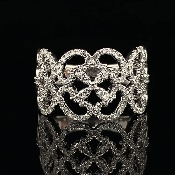 White Gold And Diamond Fashion Ring Geralds Jewelry Oak Harbor, WA