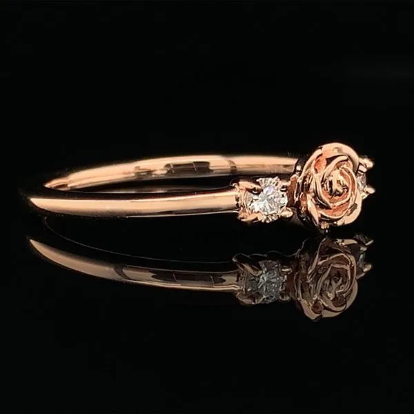 Custom Diamond Rose Ring Image 2 Geralds Jewelry Oak Harbor, WA
