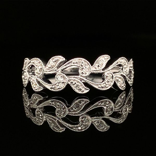 Freeform Scrolling Diamond Ring Geralds Jewelry Oak Harbor, WA